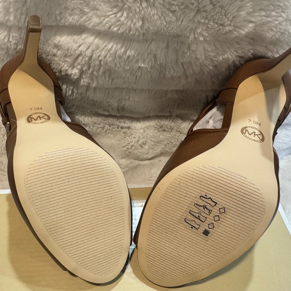 Michael Kors Open Toe Ankle Boot - Picture 7 of 7